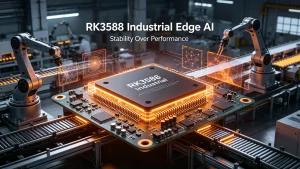 Industrial-grade embedded SBC board based on Rockchip RK3588 with high-speed interfaces for Edge AI.