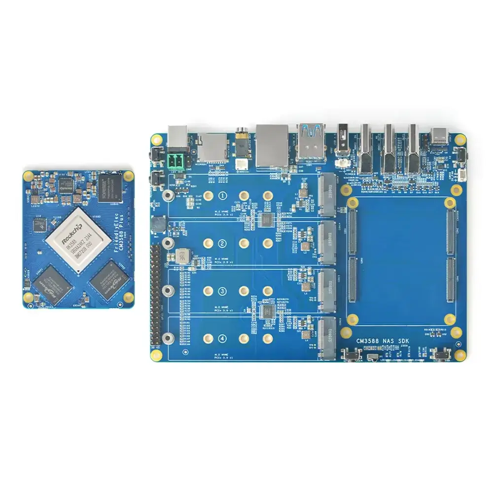 ieeker Rockchip RK3588 single board computer and carrier board