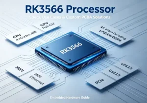 Rockchip RK3566 processor embedded chip for industrial PCBA and IoT development board