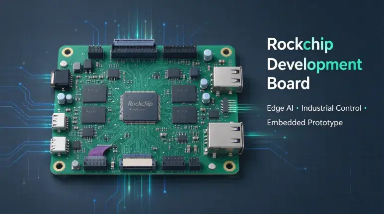 Rockchip development board for edge AI, industrial control and embedded prototyping