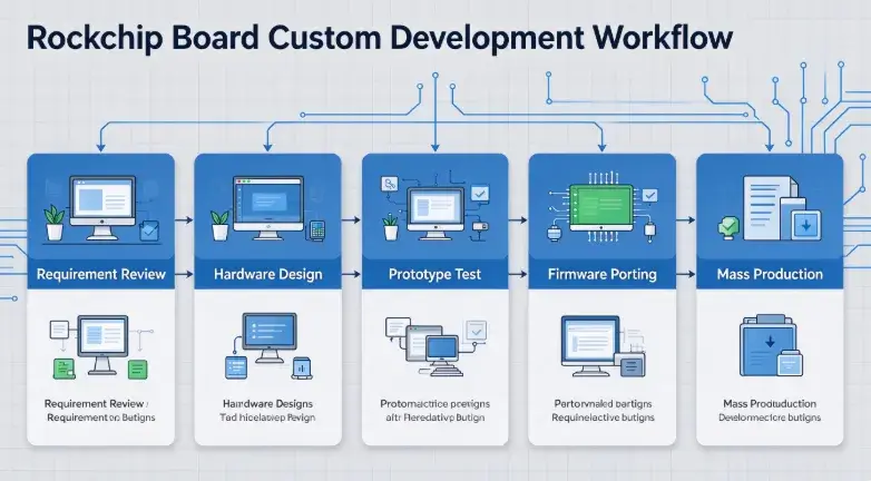 Rockchip board custom development workflow