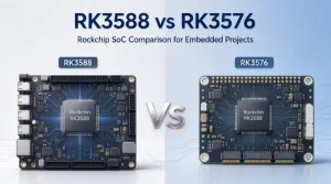 RK3588 vs RK3576 Rockchip SoC comparison for embedded development