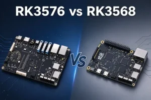 RK3576 vs RK3568 Rockchip embedded chip comparison