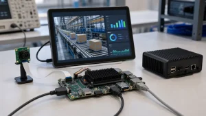 RK3576 edge HMI prototype embedded board