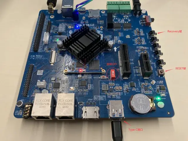 RK3568 development board, Rockchip embedded single board computer for industrial IoT and smart display